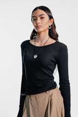 Crew Neck Merino Top